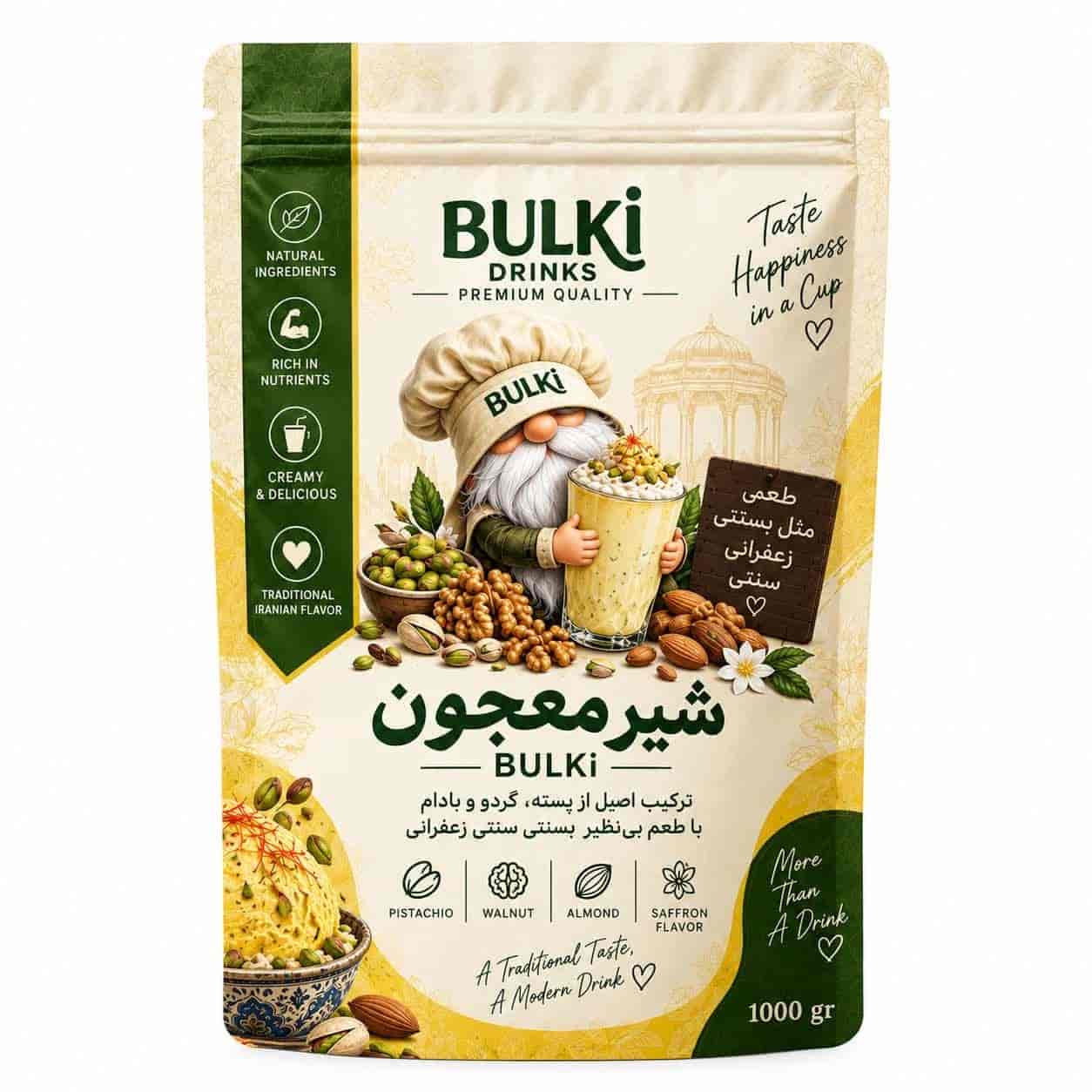 پودر شیر معجون بولکی درینکس ۱۰۰۰ گرمی